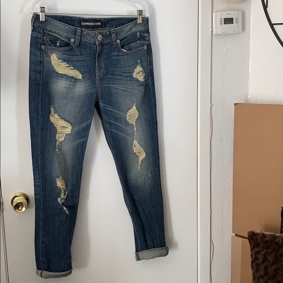 Express Denim - Distressed Boyfriend jeans Express Denim - Distressed Boyfriend jeans